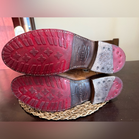 Bed Stu Cobbler series Gogo Lug strap Rustic Tan size 11 - Picture 5 of 7